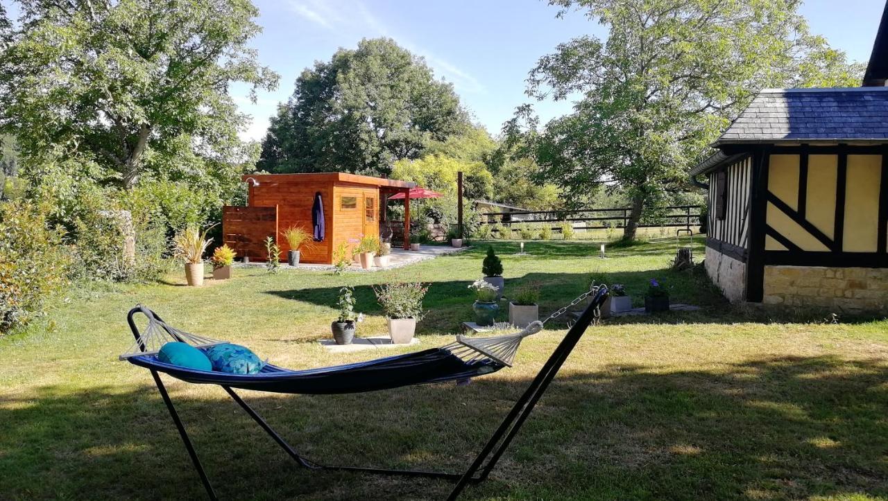 Le Cottage Du Coudray, Gite Avec Chalet Sauna La Fresnaie-Fayel Buitenkant foto